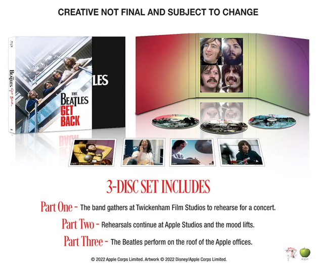 The Beatles: Get Back (Zavvi Blu-ray Disc)