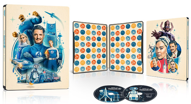 The Fantastic Four: First Steps (4K UHD Steelbook)