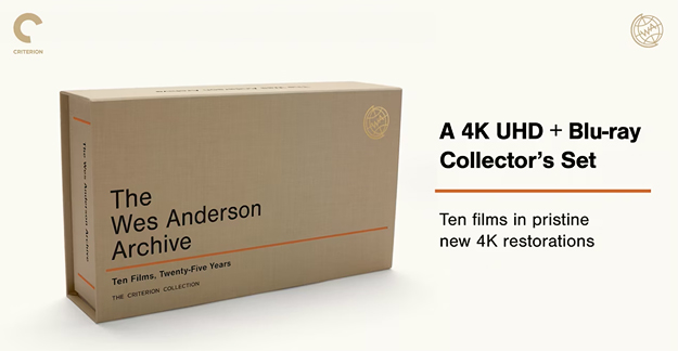 The Wes Anderson Archive (4K UHD + Blu-ray Box Set)