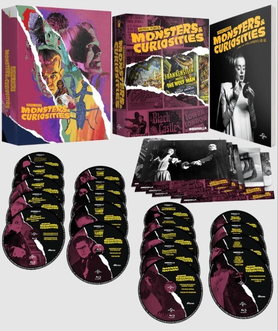 Universal Horror: Monsters And Curiosities (1923-1960) Blu-ray Collector's Edition