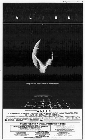 Alien newspaper ad