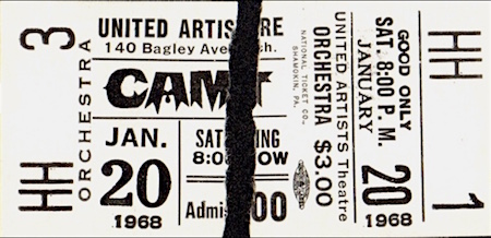 Camelot ticket