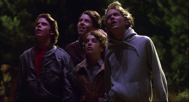 A scene from E.T. The Extra-Terrestrial (1982)