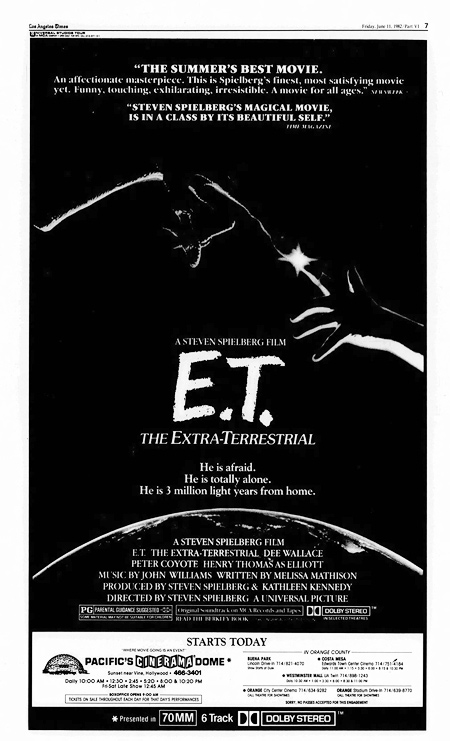 L.A. Times newspaper ad