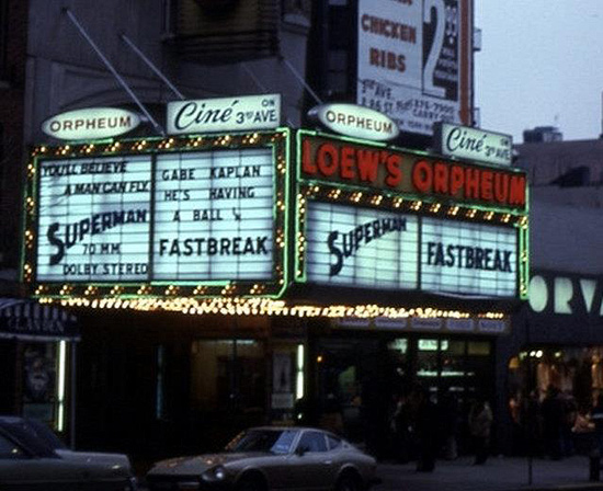 Superman premiere in NYC